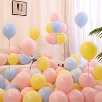Simple Style Solid Color Emulsion Party Festival Balloons main image 4