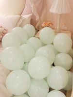 Simple Style Solid Color Emulsion Party Festival Balloons sku image 26