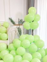 Simple Style Solid Color Emulsion Party Festival Balloons sku image 36