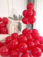 Einfacher Stil Einfarbig Emulsion Gruppe Festival Luftballons sku image 39