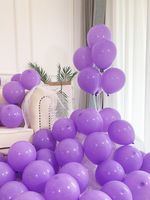 Simple Style Solid Color Emulsion Party Festival Balloons sku image 38