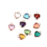 Simple Style Heart Shape Copper Inlay Artificial Crystal Valentine's Day Jewelry Accessories main image 3
