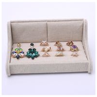 Casual Solid Color Flannel Jewelry Boxes main image 5