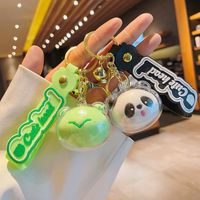 Cute Bear Panda Frog Pvc Arylic Unisex Keychain main image 1