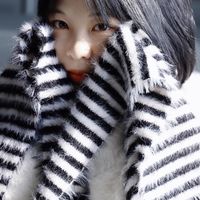 Women's Casual Stripe Polyester Scarf main image 1