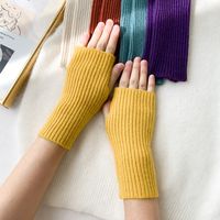 Unisex Sweet Simple Style Solid Color Gloves 1 Pair sku image 16