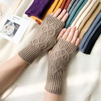 Unisex Sweet Simple Style Solid Color Gloves 1 Pair sku image 5