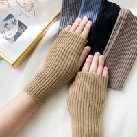 Unisex Sweet Simple Style Solid Color Gloves 1 Pair sku image 13