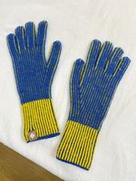Unisex Simple Style Stripe Gloves 1 Pair sku image 2