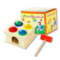 Table & Floor Games Baby(0-2years) Color Block Wood Toys main image 4