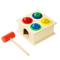 Table & Floor Games Baby(0-2years) Color Block Wood Toys main image 1
