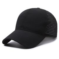 Men's Chinoiserie Solid Color Curved Eaves Baseball Cap sku image 1