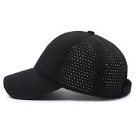 Men's Chinoiserie Solid Color Curved Eaves Baseball Cap main image 4