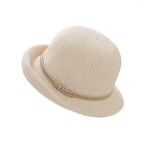 Women's Lady Solid Color Crimping Bucket Hat main image 4