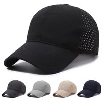 Men's Chinoiserie Solid Color Curved Eaves Baseball Cap main image 1