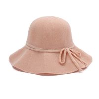 Women's Lady Solid Color Big Eaves Bucket Hat sku image 3