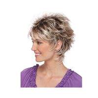 Women's Simple Style Casual Party High Temperature Wire Homogeneous And Oblique Short Curly Hair Wigs main image 5