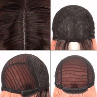 Women's Exaggerated Sexy Casual Party High Temperature Wire Centre Parting Long Curly Hair Wigs main image 4