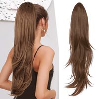 Women's Simple Style Casual Party High Temperature Wire Ponytail Wigs sku image 4