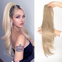Women's Simple Style Casual Party High Temperature Wire Ponytail Wigs sku image 9