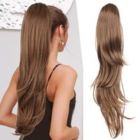Women's Simple Style Casual Party High Temperature Wire Ponytail Wigs sku image 7