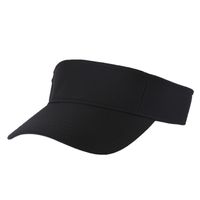 Unisex Simple Style Solid Color Curved Eaves Sun Hat main image 3