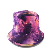 Adults Casual Solid Color Camouflage Flat Eaves Bucket Hat sku image 33