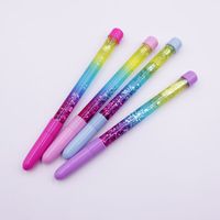 1 Piece Colorful Class Learning Daily Mixed Materials Retro Ballpoint Pen main image 4