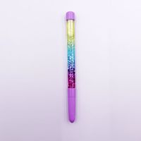 1 Piece Colorful Class Learning Daily Mixed Materials Retro Ballpoint Pen sku image 3