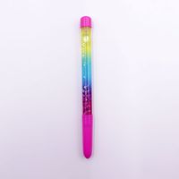 1 Piece Colorful Class Learning Daily Mixed Materials Retro Ballpoint Pen sku image 7