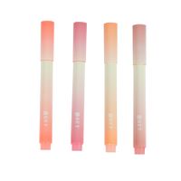 1 Piece Gradient Color Class Learning Daily Mixed Materials Pastoral Fluorescent Pen main image 5