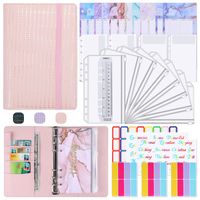 1 Piece Solid Color Class Learning Pu Leather Pastoral Notebook sku image 5