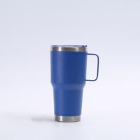 Elegant Retro Letter Stainless Steel Thermos Cup 1 Piece sku image 4
