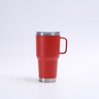 Elegant Retro Letter Stainless Steel Thermos Cup 1 Piece sku image 10