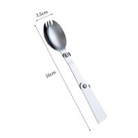 Casual Cute Solid Color Stainless Steel Spoon 1 Piece sku image 8