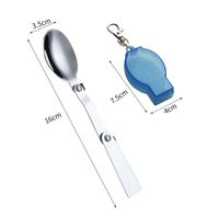 Casual Cute Solid Color Stainless Steel Spoon 1 Piece sku image 16