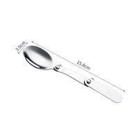 Casual Cute Solid Color Stainless Steel Spoon 1 Piece sku image 10