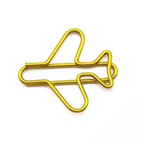1 Piece Solid Color Class Learning School Metal Casual Paper Clip sku image 12