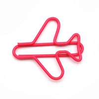 1 Piece Solid Color Class Learning School Metal Casual Paper Clip sku image 4