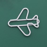 1 Piece Solid Color Class Learning School Metal Casual Paper Clip sku image 2
