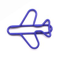 1 Piece Solid Color Class Learning School Metal Casual Paper Clip sku image 10