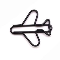 1 Piece Solid Color Class Learning School Metal Casual Paper Clip sku image 1