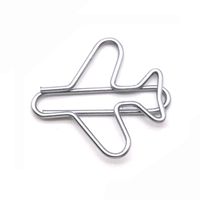 1 Piece Solid Color Class Learning School Metal Casual Paper Clip sku image 3