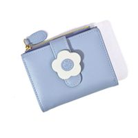 Women's Flower Pu Leather Zipper Buckle Wallets main image 2