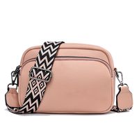 Women's Small Pu Leather Solid Color Streetwear Square Zipper Square Bag sku image 6