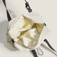 Women's Medium Canvas Color Block Streetwear Sports Square Zipper Shoulder Bag Crossbody Bag main image 2
