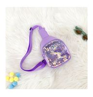 Kid's Cute Solid Color Pu Leather Anti-theft Waist Bags main image 2