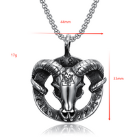 304 Stainless Steel Retro Hammer Pendant Necklace main image 10