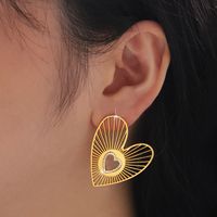 1 Pair Ig Style Water Droplets Plating Inlay Copper Zircon 18k Gold Plated Drop Earrings main image 2