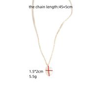 Simple Style Irregular Freshwater Pearl Brass Plating 14k Gold Plated Pendant Necklace main image 3